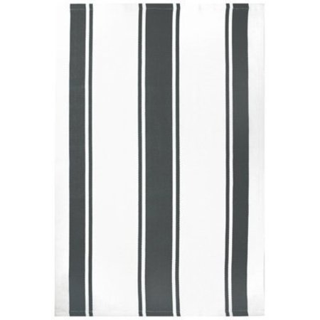 MUKITCHEN 20x30 GRY Stripe Towel 6690-1718
